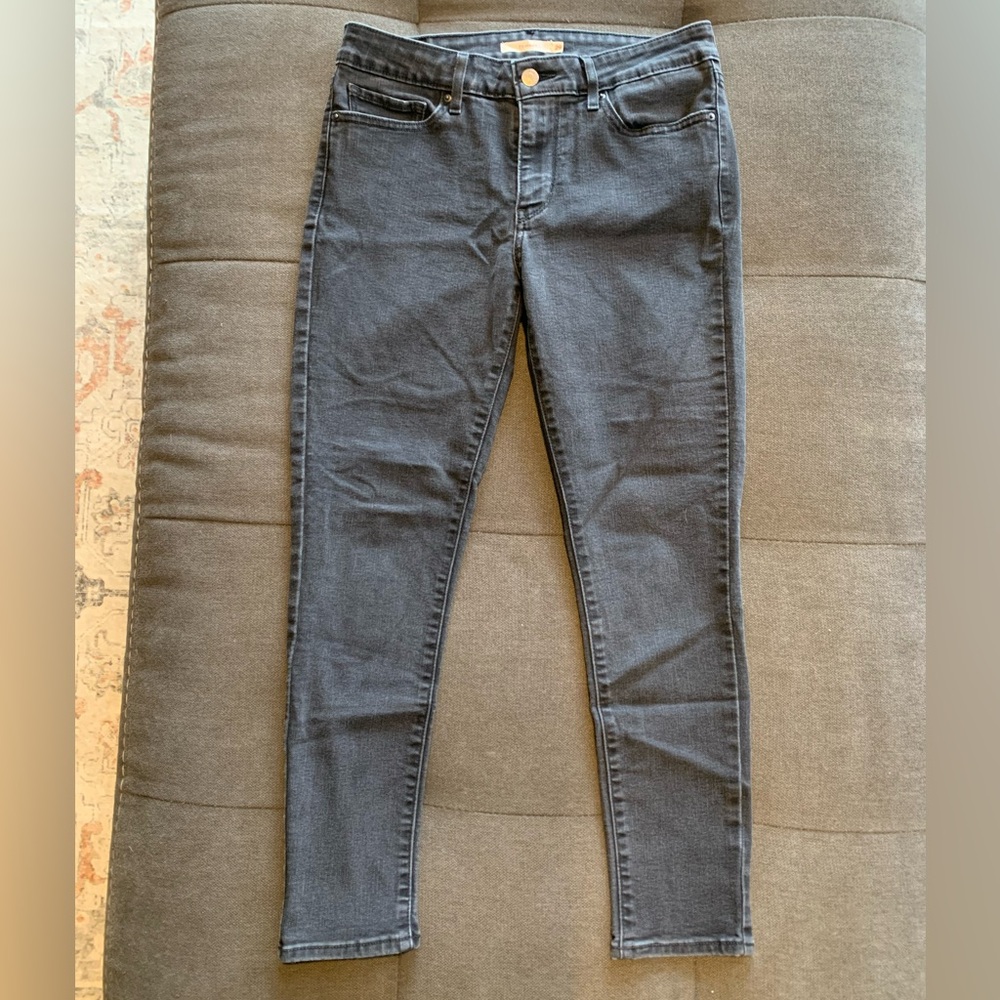 Levi’s Black/Gray Skinny Jeans